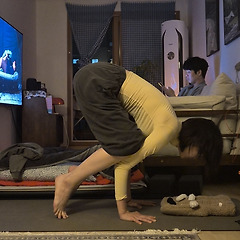 머리서기는 성공하고 대화는 실패하고 썸네일