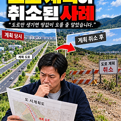 도로 계획이 취소된 사례 썸네일