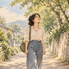 화면을 내려놓은 자리 썸네일