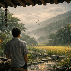 末伏(말복)의 雨(비) — 境界(경계)에 서서, 轉化( 썸네일