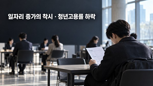 취업자가 늘었다는데 청년은 왜 더 멀리 서 있는가