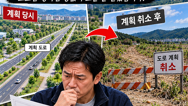 도로 계획이 취소된 사례