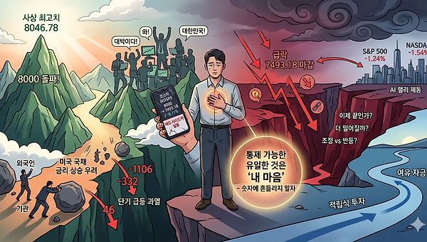시장보다 먼저 흔들렸던 내 마음에게
