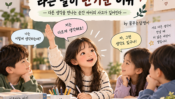 “저는 다르게 생각해요”라는 말이 반가운 이유