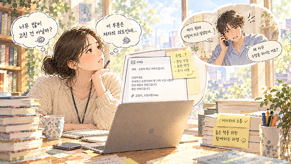 플러스팁2 | 편집자를 내 편으로 만드는 피드백 매너