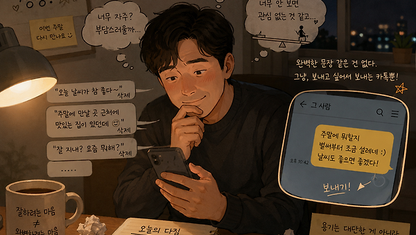 설렘과 두려움 사이