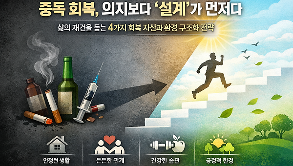 중독 회복, 의지보다 ‘설계’가 먼저다