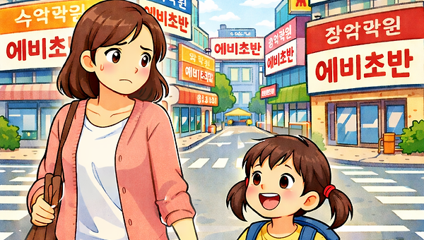 불안은 늘 학원으로 간다