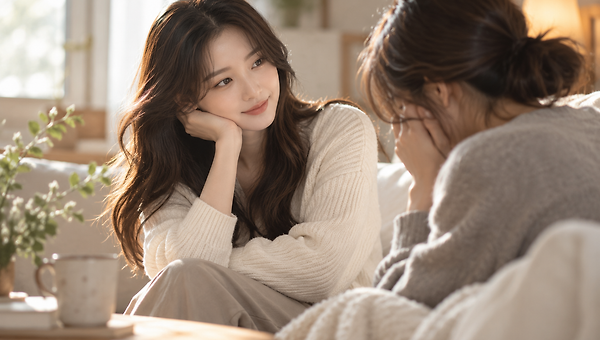 그냥 들어주는 사람이 필요한 날