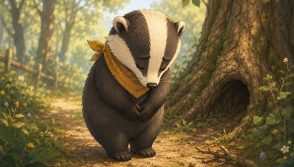 The Badger Who Said “I’m Sorry
