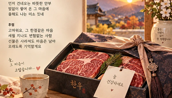명절마다 찾아오는 고마운 마음
