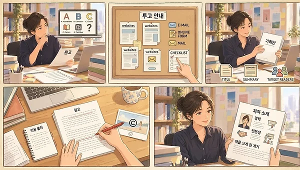 플러스 팁 | 원고 투고 전 반드시 확인해야 할 5가지
