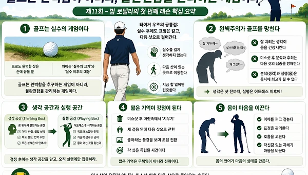 골프 바이블 5인의 스승 — 연재 11회] 