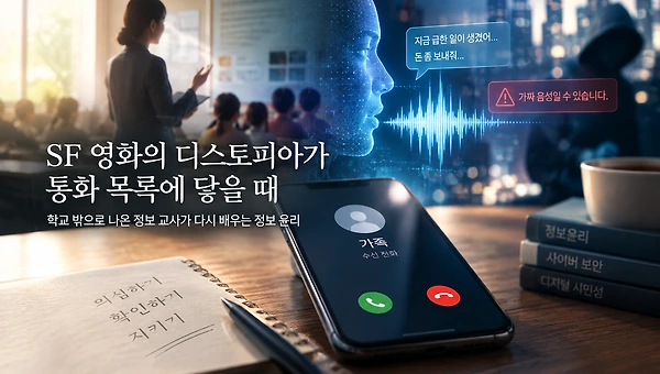 SF 영화의 디스토피아가 통화 목록에 닿을 때